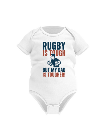 Rugby Is Tough but My Dad Is Tougher! | Funny Rugby Baby Grow