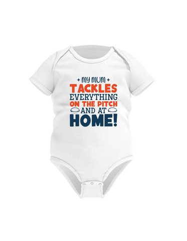 My Mum Tackles Everything on the Pitch and at Home! | Funny Rugby Baby Grow