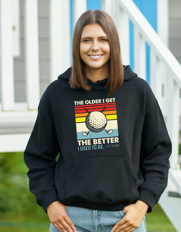 The Older We Get the Better I Used To Be – Lee Trevino | Funny Golf Hoodie