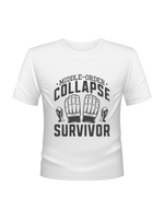 Middle-order Collapse Survivor – Funny Cricket T-shirt, Premium Fabric, Multiple Adult Sizes