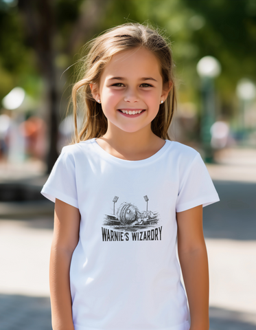 Warnie’s Wizardry Funny Cricket T-Shirt. Funny Cricket T-Shirt, Premium Fabric, Multiple Adult Sizes