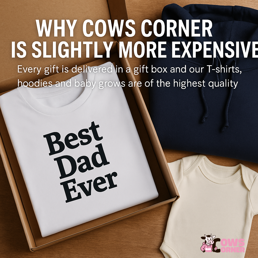 Why Cows Corner Costs a Little More Than Other T-Shirt and Gift Brands