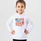 My Dad Tackles Life Like a Rugby Match- Head First | Funny Rugby Hoodie