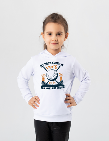 My Dad’s Swing Is Smooth but His Dad Jokes Are Rough! | Funny Golf Hoodies