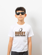 Rugby Because Punching People in Public Is Frowned Upon | Funny Rugby T-shirt