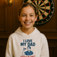 I Love My Dad Even if He Can’t Hit a Double | Funny Darts Hoodie