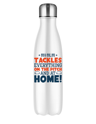 My Mum Tackles Everything on the Pitch and at Home! | Funny Rugby Water Bottle