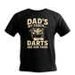 Dads My Coach Darts Are Our Thing | Funny Darts T-shirt