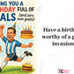 Birthday card with soccer player and birthday cake, featuring humorous birthday wishes.  A Cows Corner personalised card