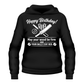 This is a Cows Corner hoodie with the funny cricket birthday slogan on the front that reads 'Happy Birthday! May your wood be firm and your balls stay red'. Cows Corner gifts are perfect for sport-mad fans, these gifts work brilliantly for birthdays, new baby celebrations, Father’s Day, Mother’s Day, Christmas, anniversaries, thank you gifts, end-of-season team awards, graduations, retirements, and just-because moments when you want to raise a smile. 
