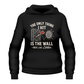 The Only Thing I Hit Is the Wall – Not Like Littler | Funny Darts Hoodie