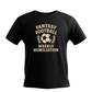 Black t-shirt with 'Fantasy Football Weekly Humiliation' text and graphic on a white background.  Cows Corner gifts are perfect for sport-mad fans, these gifts work brilliantly for birthdays, new baby celebrations, Father’s Day, Mother’s Day, Christmas, anniversaries, thank you gifts, end-of-season team awards, graduations, retirements, and just-because moments when you want to raise a smile. Designed for people who appreciate thoughtful gifting with a playful edge, Cows Corner gifts suit everyone