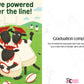 Illustration of sheep in graduation attire with text about graduating and strength. This is a beautiful Cows Corner Card