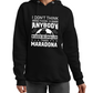 I Don’t Think There Is Anybody Bigger or Smaller Than Maradona | Funny Football Hoodie, Premium Fabric, Multiple Adult and Junior Sizes