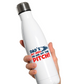 Dad’s My Hero on and off the Pitch! | Funny Rugby Water Bottle