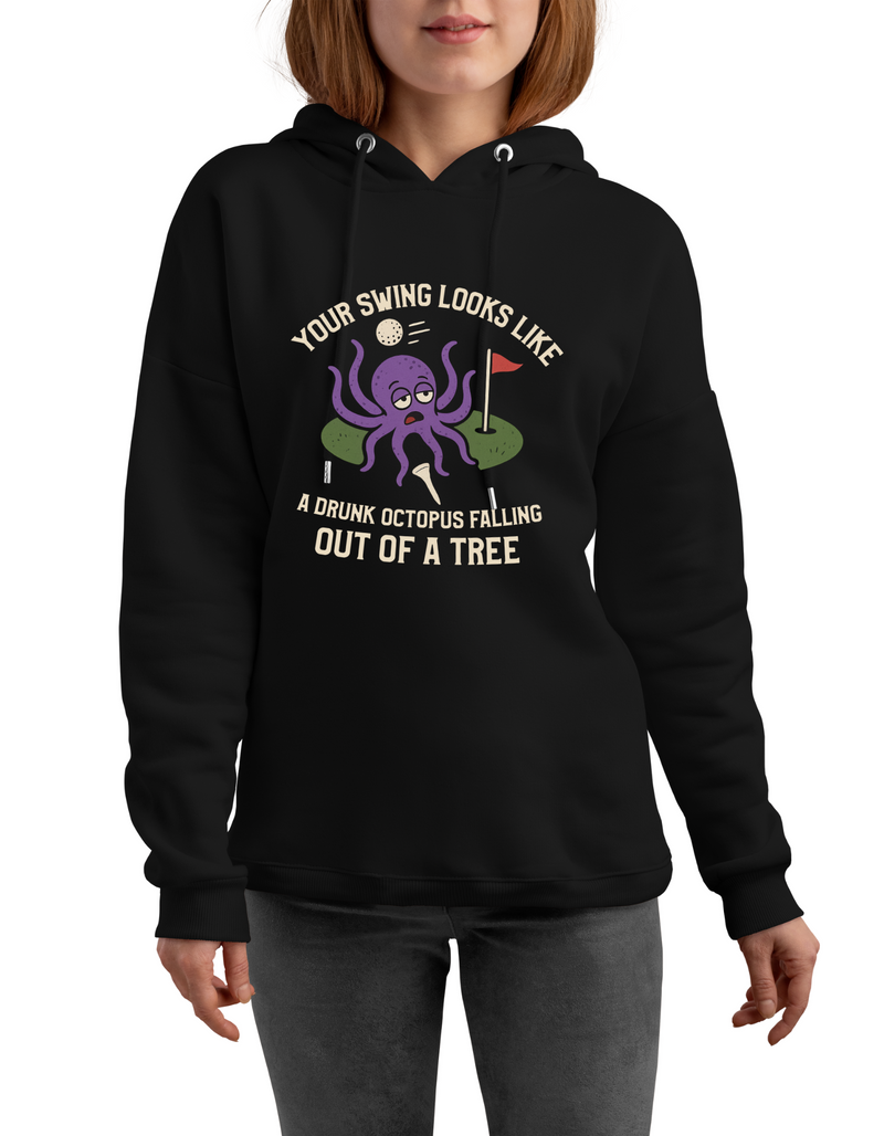 Your Swing Looks Like a Drunk Octopus Falling out of a Tree | Funny Golf Hoodie