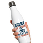 Rugby Is Tough but My Dad Is Tougher! | Funny Rugby Water Bottle
