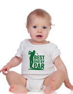 Best Dad by Par | Funny Golf Baby Grow