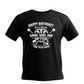 Happy Birthday! You’re Officially 'game, Shot, and Sh*tted'. Time to Go Home | Funny Darts Birthday T-shirt