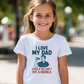 I Love My Dad Even if He Can’t Hit a Double | Funny Darts T-shirt