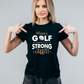 Mum’s Golf Fame Is As Strong as Her Coffee! | Funny Golf T-shirt