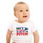 Dad’s My Hero on and off the Pitch! | Funny Rugby Baby Grow