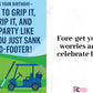 Greeting card with golf-themed birthday message and graphics on a blue background with It’s Your Birthday—Time to Grip It, Rip It, and Party Like You Just Sank a 30-Footer! on the front.  A Cows Corner golf themed birthday card