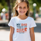 My Dad Tackles Life Like a Rugby Match- Head First | Funny Rugby T-shirt