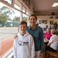 Mum Serves Up Love and Aces | Funny Tennis Hoodie