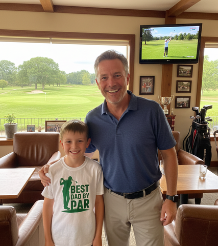 Best Dad by Par | Funny Golf T-shirt