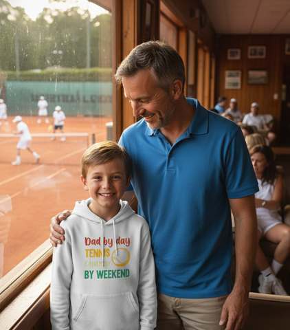 Dad By Day, Tennis Champ By Weekend! | Funny Tennis Hoodie