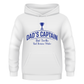 Dad's Captain, But I'm The Real Decision-Maker – Funny Cricket Hoodie, Premium Fabric, Multiple Junior Sizes, Perfect for Boys and Girls