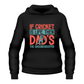 Dad Is a Great Fielder, Always Catching Me Out.  Funny Cricket Hoodie, Premium Fabric, Multiple Junior Sizes, Perfect for Boys and Girls