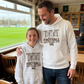 Dad’s First Love: Football. Dad’s Second Love: Me | Funny Football Hoodie