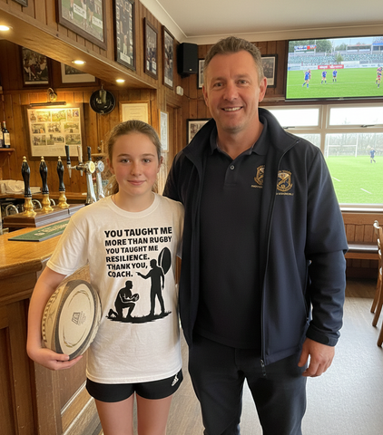 You Taught Me More Than Rugby, You Taught Me Resilience. Thank You, Coach | Funny Rugby Coach T-shirt