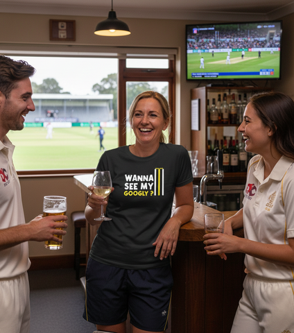 Wanna See My Googly? | Funny Cricket T-Shirt