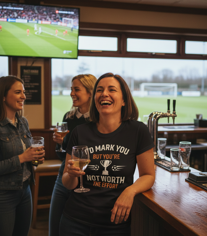 I’d Mark You but You’re Not Worth the Effort | Funny Football T-Shirt