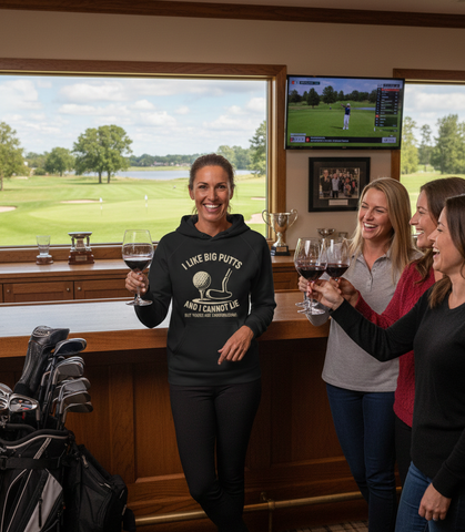 I Like Big Putts and I Cannot Lie, but Yours Are Embarrassing | Funny Golf Hoodie