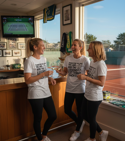 Thanks for the Love the Lobs and the Lessons. Best Tennis Coach Ever | Funny Tennis Coach T-shirt