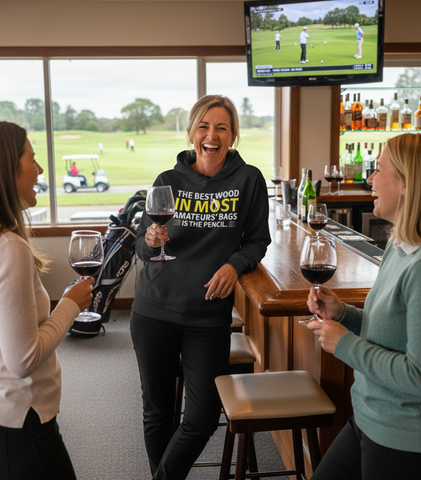 The Best Wood in Most Amateurs Bags, Is the Pencil | Funny Golf Hoodie