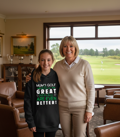 Mums Golf Skills Are Great but Her Hugs Are Even Better | Funny Golf Hoodie