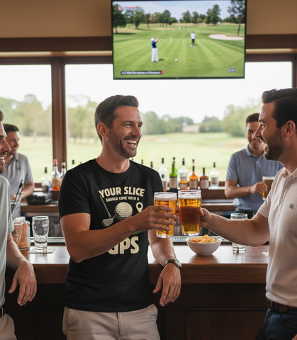 Your Slice Should Come With a GPS | Funny Golf T-shirt