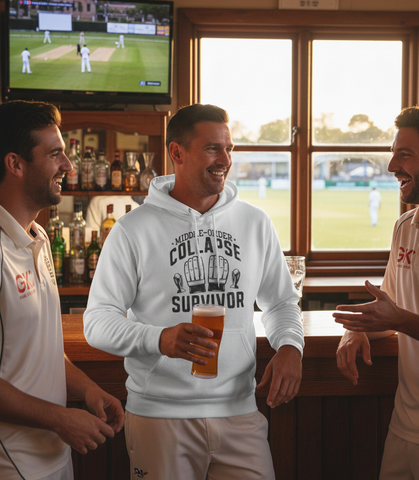 Middle-order Collapse Survivor | Funny Cricket Hoodie