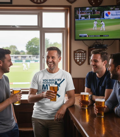 You Built My Technique My Confidence and My Gam, Thank You | Cricket Coach T-shirt