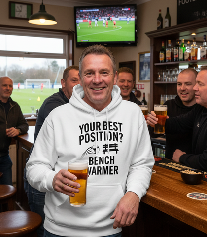 Your Best Position? Bench Warmer | Funny Football Hoodie