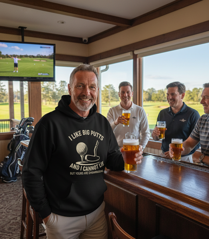 I Like Big Putts and I Cannot Lie, but Yours Are Embarrassing | Funny Golf Hoodie