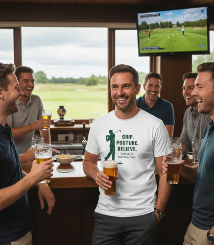 Your Patience, Passion, and Putting Tips Changed My Game. Thank You, Coach | Funny Golf Coach T-shirt