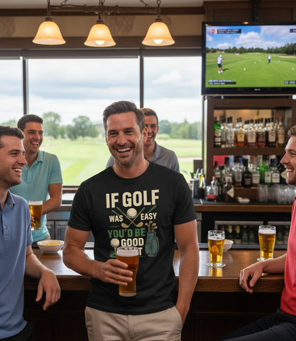 If Golf Was Easy You’d Be Good at It | Funny Golf T-shirt