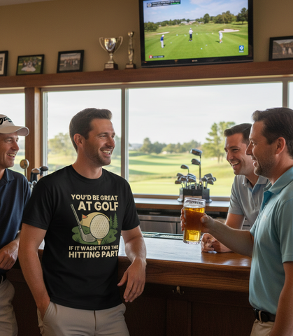 You’d Be Great at Golf if It Wasn’t for the Hitting Part | Funny Golf T-shirt