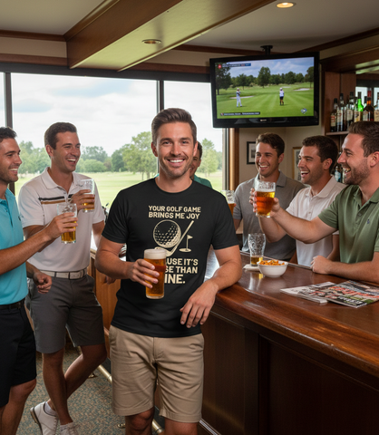 Your Golf Game Brings Me Joy, Because It’s Worse Than Mine | Funny Golf T-shirt